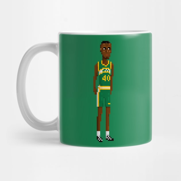 Shawn Kemp by PixelFaces